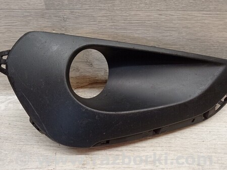 ФОТО Заглушка накладка решітка туманки ПТФ переднього бампера для Peugeot 208 Киев