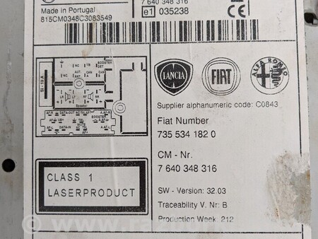 ФОТО РАДІО для Fiat 500 (07-15) Киев