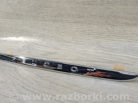 ФОТО Значок эмблема хром молдинг накладка капота для Peugeot 508 Киев