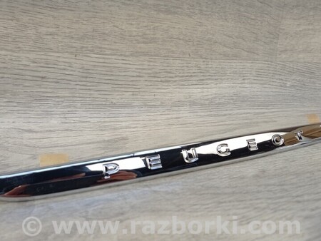 ФОТО Значок эмблема хром молдинг накладка капота для Peugeot 508 Киев