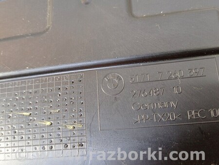 ФОТО Заглушка Подкрылка переднего левая правая для BMW 1-Series (все года выпуска) Киев