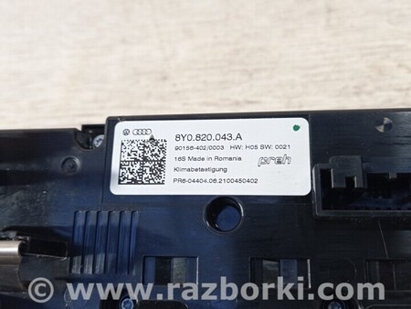 ФОТО Блок управления климатом Панель кондиционера для Audi (Ауди) A3 8P1, 8PA, 8P7 (03.2003-12.2013) Киев