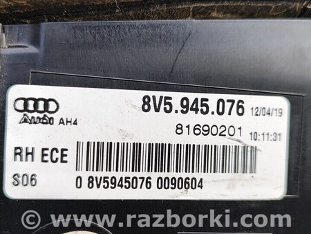 ФОТО Фонарь задний правый крышку для Audi (Ауди) A3 8P1, 8PA, 8P7 (03.2003-12.2013) Киев