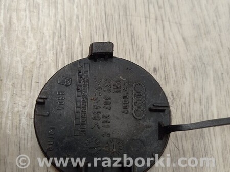 ФОТО Заглушка бампера буксировочного крюка передняя для Audi (Ауди) A4 B9 - 8W2, 8W5 (06.2015-...) Киев