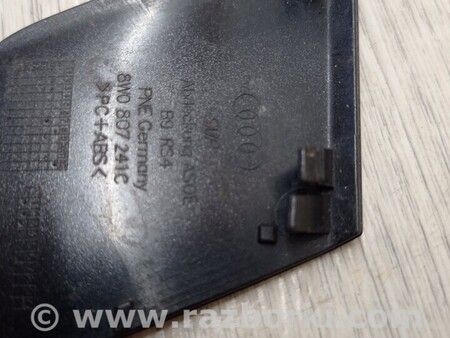 ФОТО Заглушка бампера буксировочного крюка передняя для Audi (Ауди) A4 B9 - 8W2, 8W5 (06.2015-...) Киев