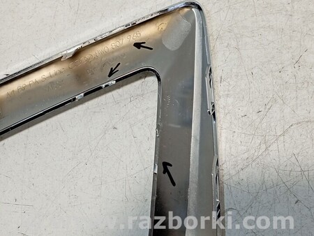 ФОТО Молдинг бампера переднего левий для Audi (Ауди) A4 B9 - 8W2, 8W5 (06.2015-...) Киев