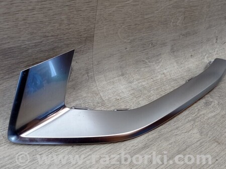 ФОТО Молдинг хром накладка решітки переднього бампера ліва для Audi (Ауди) A4 B9 - 8W2, 8W5 (06.2015-...) Киев