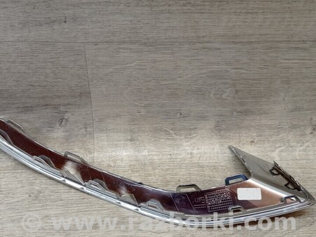 ФОТО Молдинг хром накладка решітки переднього бампера ліва для Audi (Ауди) A4 B9 - 8W2, 8W5 (06.2015-...) Киев