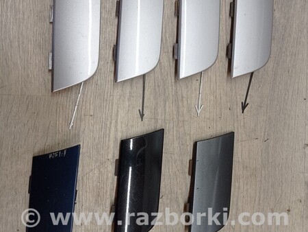 ФОТО Заглушка бампера буксировочного крюка передняя для Audi (Ауди) A6 C6 (02.2004-12.2010) Киев