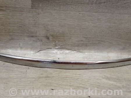 ФОТО Молдинг хром накладка переднього бампера лівий для Audi (Ауди) A6 C6 (02.2004-12.2010) Київ