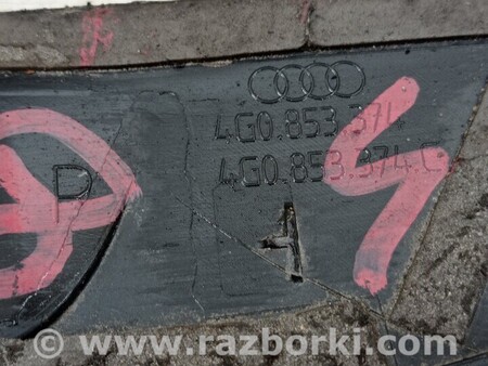 ФОТО Накладка порога передня права для Audi (Ауди) A6 C6 (02.2004-12.2010) Киев