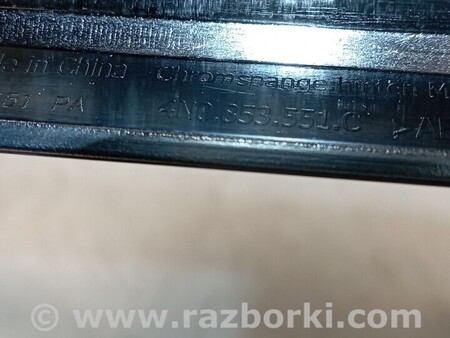 ФОТО Накладка листва хром бампера заднего для Audi (Ауди) A8 D5 (07.2017-...) Киев