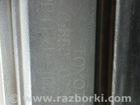 ФОТО Накладка порога ліва для Toyota Corolla (все года выпуска) Киев