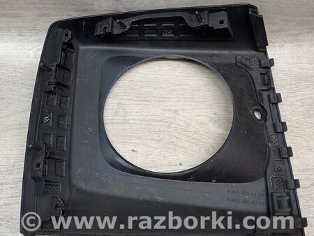 ФОТО Накладка рамка окуляра фари переднього бампера ліва для Mercedes-Benz G-klasse Киев