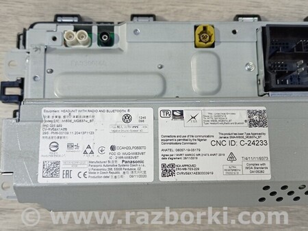ФОТО Дисплей монитор екран мультимедиа для Volkswagen Golf VII Mk7 (08.2012-...) Киев