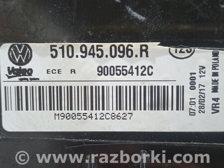 ФОТО Фонарь задний правый Ліхтар задній правий для Volkswagen Golf Sportsvan (2014-...) Киев