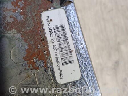 ФОТО Хром Губа бампера переднего для Jeep Grand Cherokee Киев