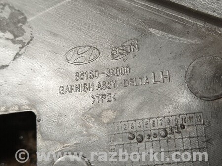 ФОТО Молдинг накладка трикутник крила двері дверки дзеркала для Hyundai i40 Киев