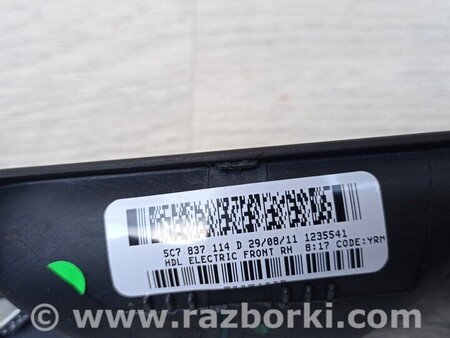 ФОТО Ручка двері внутрішня передня права для Volkswagen Jetta (все года выпуска + USA) Киев