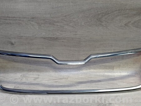 ФОТО Хром Молдинг Накладка Решетка радиатора бампера переднего для Skoda Kodiaq (2016-...) Киев