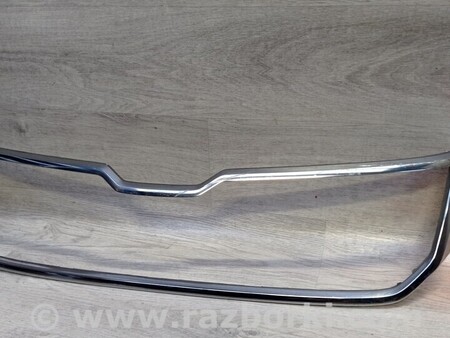 ФОТО Хром Молдинг Накладка Решетка радиатора бампера переднего для Skoda Kodiaq (2016-...) Киев