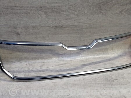 ФОТО Хром Молдинг Накладка Решетка радиатора бампера переднего для Skoda Kodiaq (2016-...) Киев