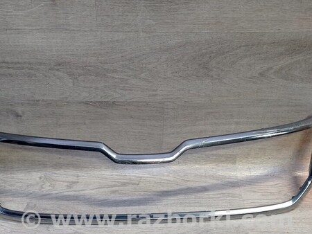 ФОТО Хром Молдинг Накладка Решетка радиатора бампера переднего для Skoda Kodiaq (2016-...) Киев