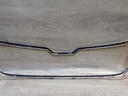 ФОТО Хром Молдинг Накладка Решетка радиатора бампера переднего для Skoda Kodiaq (2016-...) Киев