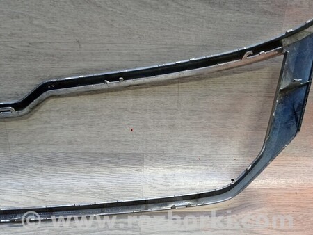 ФОТО Хром Молдинг Накладка Решетка радиатора бампера переднего для Skoda Kodiaq (2016-...) Киев