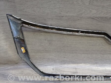 ФОТО Хром Молдинг Накладка Решетка радиатора бампера переднего для Skoda Kodiaq (2016-...) Киев