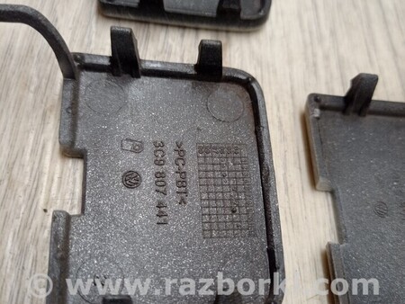 ФОТО Заглушка бампера буксировочного крюка задняя для Volkswagen Passat B6 (03.2005-12.2010) Киев