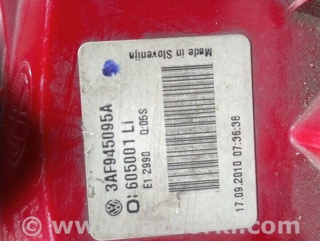 ФОТО Универсал Фонарь задний левый Ліхтар задній лівий для Volkswagen Passat B7 (09.2010-06.2015) Киев