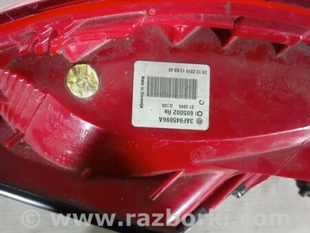 ФОТО Универсал Фонарь задний правый Ліхтар задній правий для Volkswagen Passat B7 (09.2010-06.2015) Киев