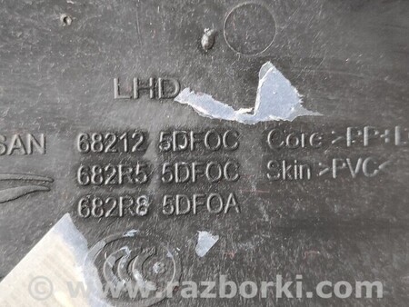 ФОТО Накладка торпеди шкіра для Infiniti QX30 Киев