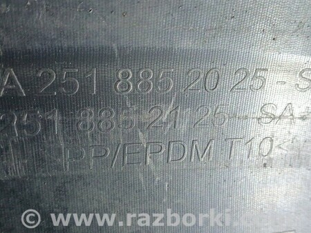 ФОТО Губа бампера заднього для Mercedes-Benz Rklasse Киев