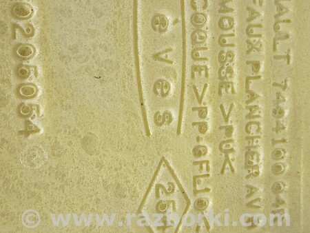 ФОТО Підставка під килимок перед ліва сторона для Renault Scenic Киев