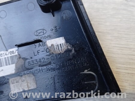 ФОТО Молдинг накладка карти дверей задніх правих для Hyundai Sonata (все модели) Київ