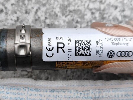 ФОТО Шторка безопасности Левая правая для Skoda Superb Киев