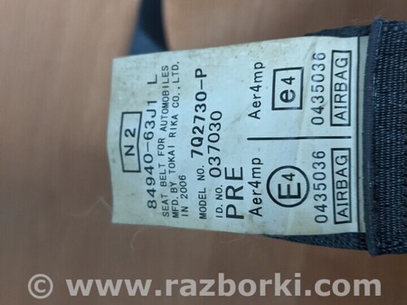 ФОТО Ремінь безпеки передній правий для Suzuki Swift Київ