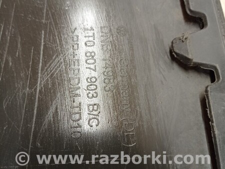 ФОТО Спойлер губа бампера переднего для Volkswagen Touran (01.2003-10.2015) Киев