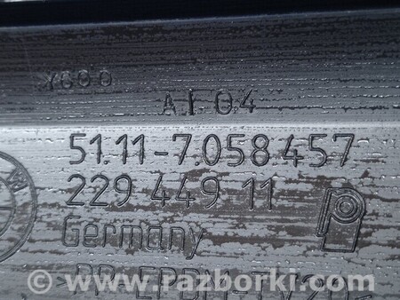 ФОТО Молдинг листва накладка переднього бампера лівий для BMW 1-Series (все года выпуска) Киев