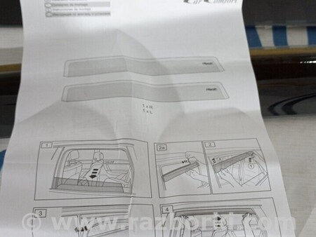 ФОТО Дефлектор вікна верхній для Ford Fiesta Mk7 (2017-...) Киев