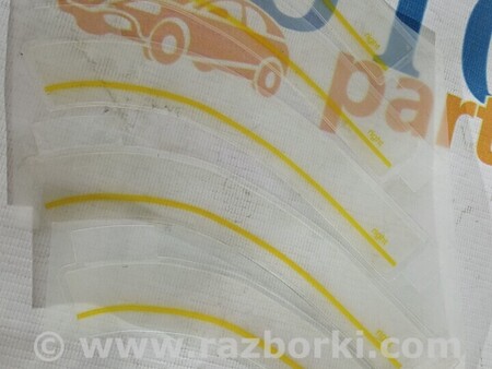 ФОТО Наклейка порога антигравійна для Ford Fiesta Mk7 (2017-...) Киев