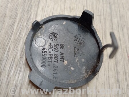 ФОТО Заглушка бампера буксировочного крюка передняя для Volkswagen Golf VI Mk6 (10.2008-03.2016) Киев