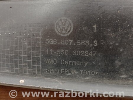 ФОТО Губа бампера заднего для Volkswagen Golf VII Mk7 (08.2012-...) Киев