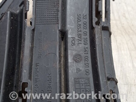 ФОТО Решетка радиатора бампера переднего центральная нижняя для Volkswagen Golf VII Mk7 (08.2012-...) Киев