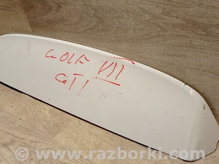 ФОТО Спойлер крышки багажника для Volkswagen Golf VII Mk7 (08.2012-...) Киев