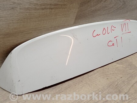 ФОТО Спойлер крышки багажника для Volkswagen Golf VII Mk7 (08.2012-...) Киев