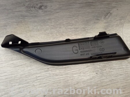 ФОТО Накладка заглушка решітка туманки ПТФ переднього бампера для Renault Megane 3 Киев