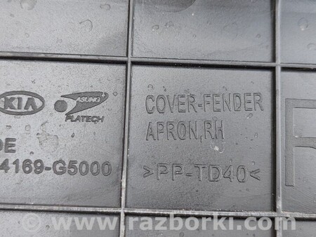 ФОТО Накладка защита крыла левая или правая для KIA Niro DE (16-22) Киев